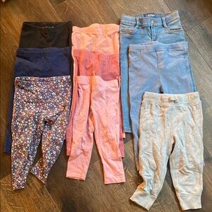 COPY - Bundle of 9 Pairs of Pants 2T